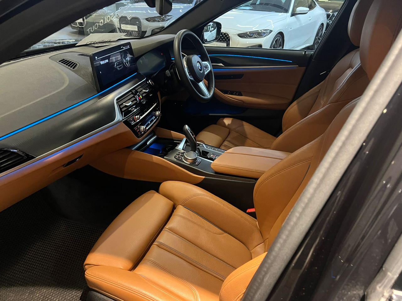 BMW interior luxury car rental Kuala Lumpur